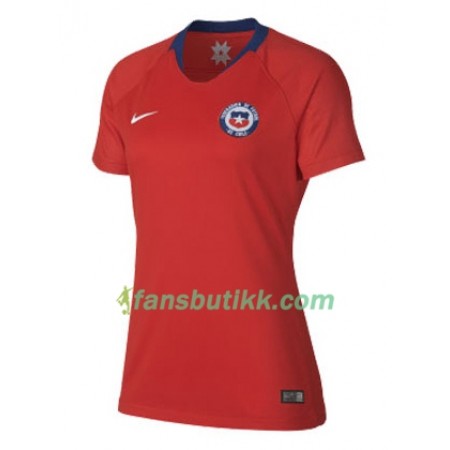 Fotballdrakt Chile Hjemmetrøye VM - Kvinner 2019 Kortermet